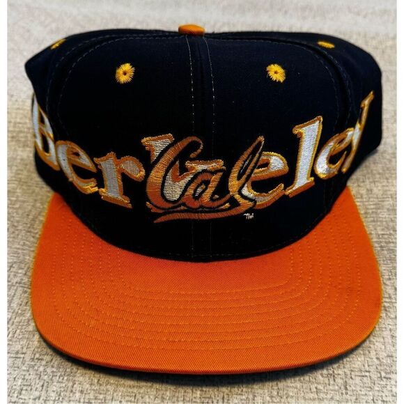 Cal Berkeley Football Logo 7 Snapback Hat Cap Vintage 90’s - Picture 1 of 5